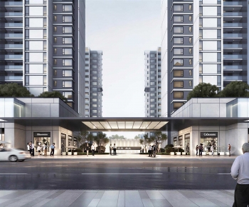 Modern Residential Building-ID:998620032