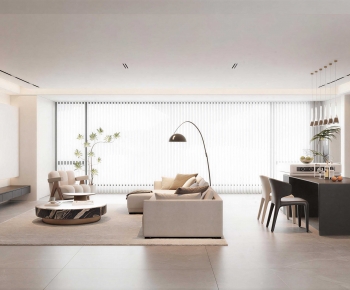 Modern A Living Room-ID:987908875
