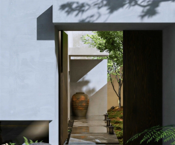 New Chinese Style Courtyard/landscape-ID:589539052