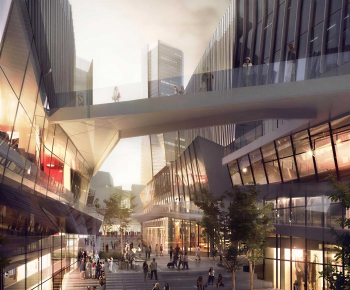 Modern Commercial Street-ID:579969889