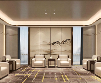 New Chinese Style Reception Room-ID:657028916