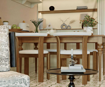 Wabi-sabi Style Dining Room-ID:119558106