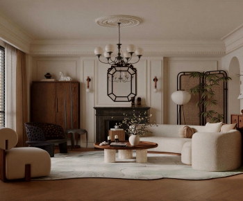 French Style A Living Room-ID:150361162