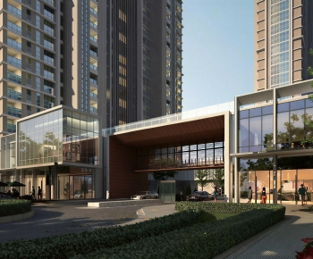 Modern Residential Building-ID:229373939