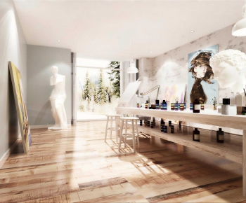 Nordic Style Art Room-ID:228216895