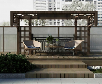 New Chinese Style Pavilion-ID:699225908