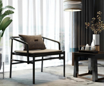 New Chinese Style Lounge Chair-ID:971604111