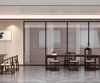 New Chinese Style Manager's Office-ID:499648091