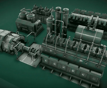 Modern Industrial Equipment-ID:387892963