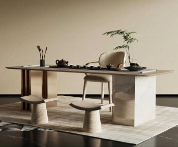 Modern Tea Tables And Chairs-ID:756503115