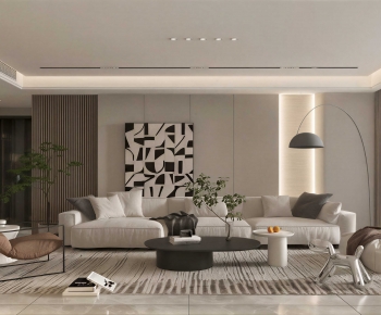 Modern A Living Room-ID:240951061