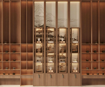 New Chinese Style Decorative Cabinet-ID:794751888
