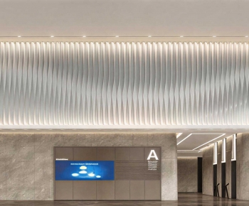 Modern Office Reception Desk-ID:115060836