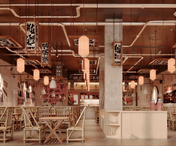 Industrial Style Hot Pot Restaurant-ID:912791011