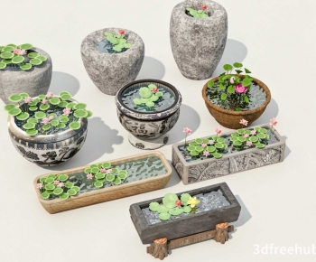 Chinese Style Garden-ID:763775114
