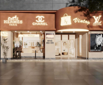 Modern Facade Element-ID:685525897