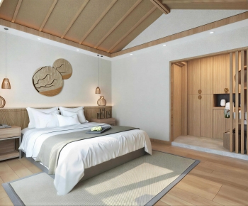 Japanese Style Bedroom-ID:121046079
