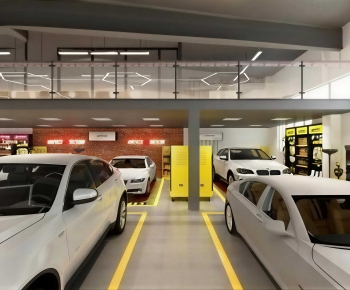 Modern Exhibition Hall-ID:967183116