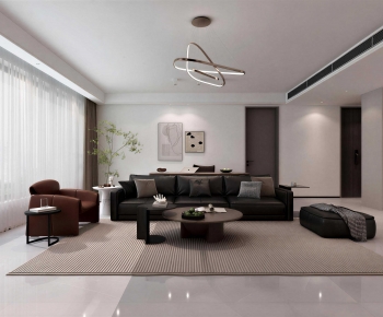 Modern A Living Room-ID:182593118