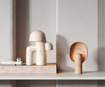 Wabi-sabi Style Table Lamp-ID:945265053