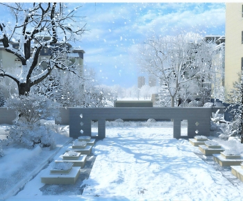 New Chinese Style Courtyard/landscape-ID:391099931