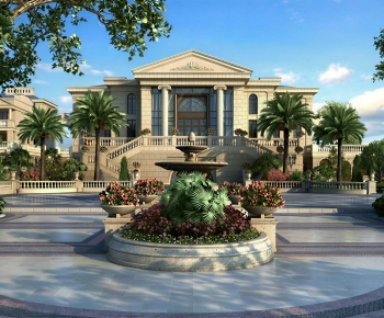 New Classical Style Detached Villa-ID:445364005