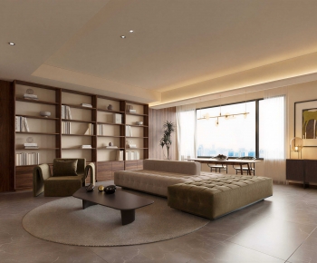 Modern A Living Room-ID:558613063