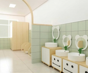 Nordic Style Children's Restroom-ID:716613055