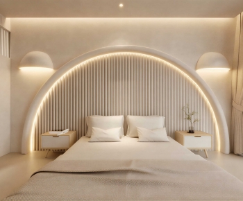 Wabi-sabi Style Bedroom-ID:297251943