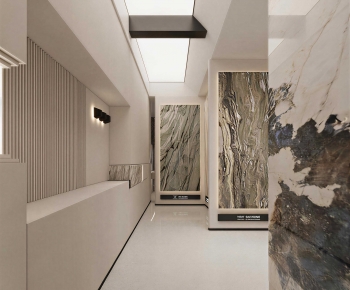 Modern Exhibition Hall-ID:675649885