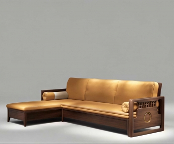 New Chinese Style Corner Sofa-ID:617670063