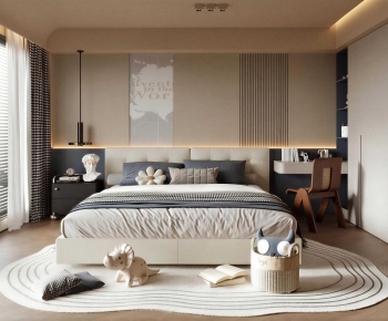 Modern Boy's Room And Son's Room-ID:852797991