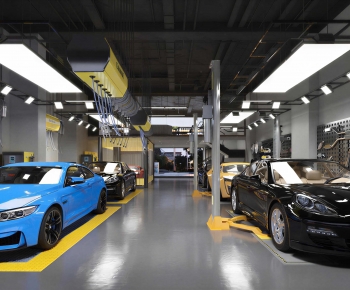 Modern Automobile Repair Shop-ID:951906921
