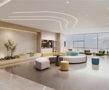 Modern Office Rest Area-ID:645963914