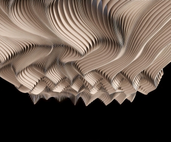 Modern Suspended Ceiling-ID:438761956