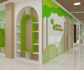 Modern Children's Kindergarten-ID:743381029