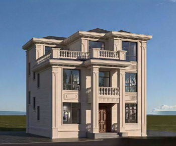 European Style Detached Villa-ID:726809023