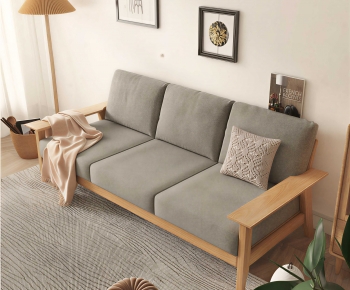 Modern Three-seat Sofa-ID:212531132
