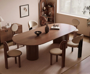Modern Dining Table And Chairs-ID:308157926