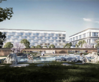 New Chinese Style Appearance Of Commercial Building-ID:800970081