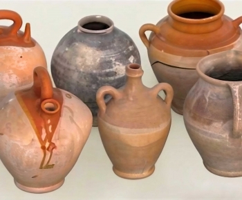 Wabi-sabi Style Clay Pot-ID:272695061