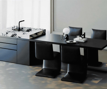 Modern Dining Table And Chairs-ID:139905931