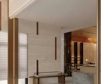 New Chinese Style Hallway-ID:924396993