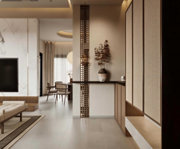 New Chinese Style Hallway-ID:409231904