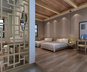 New Chinese Style Guest Room-ID:122318983