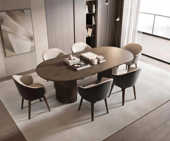 Modern Dining Table And Chairs-ID:702181102