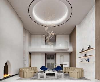 Modern A Living Room-ID:625224116