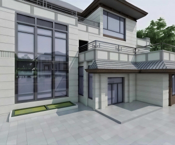 New Chinese Style Detached Villa-ID:610630049