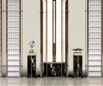 New Chinese Style Hallway-ID:119851118