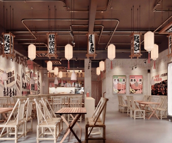 Industrial Style Hot Pot Restaurant-ID:300246958